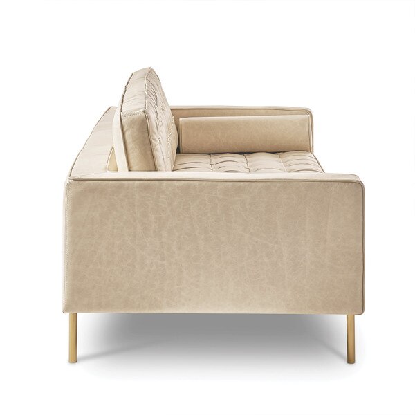 Carmine Leather Sofa